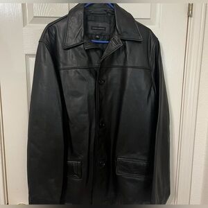 Banana Republic 100% Genuine Leather Jacket Size Men’s M